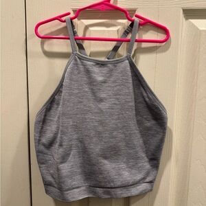 Forever 21 Gray Halter Neck Tank Top